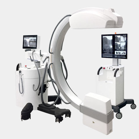 Mobile C-arm - CARMEX RK FP - ITALRAY - with flat panel detector / with video column