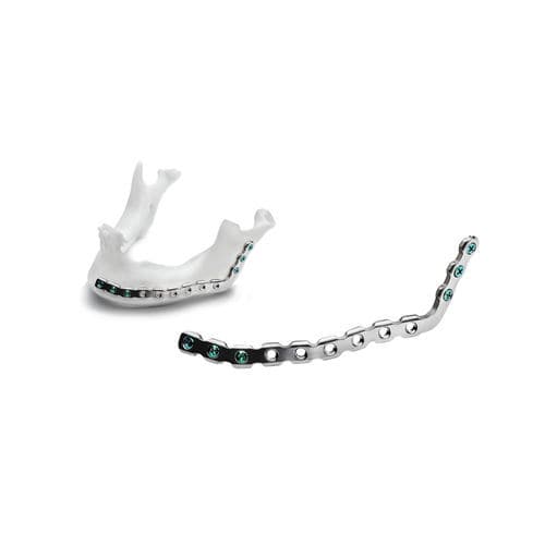 Mandible compression plate - JCI  - Jeil Medical Corporation - non-locking / metallic