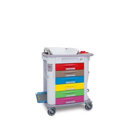 Medical trolley - CP - AURION - for general purposes / for medical devices / multi-function