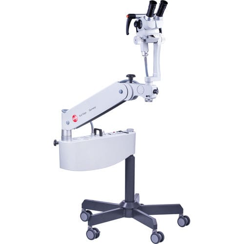 Binocular colposcope - SOM® 52 - Karl Kaps  - trolley-mounted