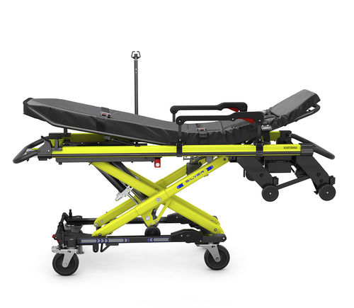Transport stretcher trolley - SILVER  - Kartsana - rescue / electric / height-adjustable
