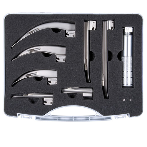 Macintosh laryngoscope set - 03.51790.011 - KaWe - KIRCHNER & WILHELM ...