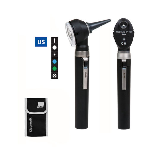 Diagnostic medical kit - 02.37405.021 - KaWe - KIRCHNER & WILHELM - with otoscope / with ophthalmoscope