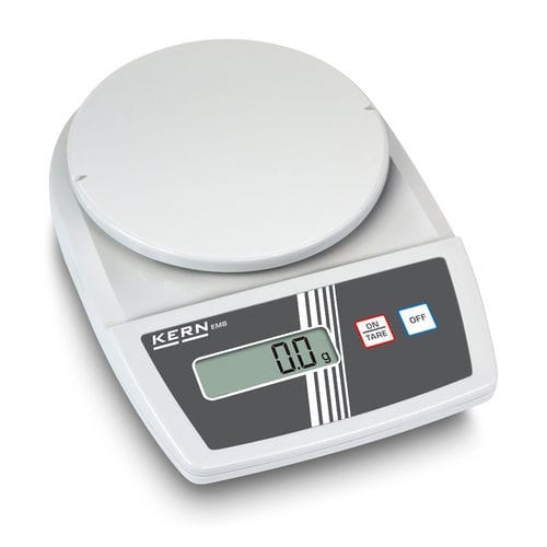 Electronic laboratory balance - EMB 500-1 - KERN & SOHN - for teaching / with LCD display / portable