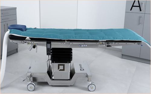 Operating table mattress - AM01X01  - Kohlbrat & Bunz  - fabric / multi-layer / warming