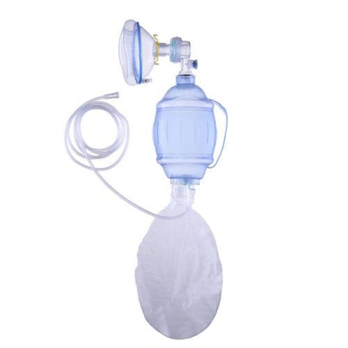 PVC manual resuscitator - KM-80 series - KOO Industries - with PEEP valve / disposable