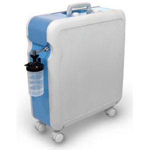 Medical oxygen concentrator - 4.0 - Kröber Medizintechnik  - on casters / modular