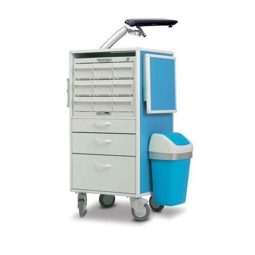Medical trolley - Carrydose Crom - KRZ - medication / waste / auxiliary