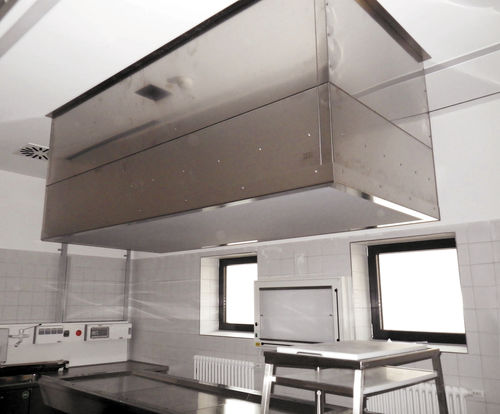 Autopsy room air supply system - LFZU 10/910 - KUGEL medical GmbH & Co. KG - with light