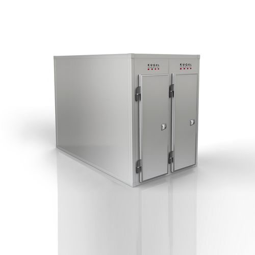 Mortuary stretcher refrigerated mortuary cabinet - SMC 40/600 - KUGEL medical GmbH & Co. KG - 6-body / front-loading / modular