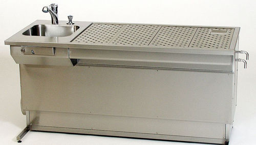 Macroscopy table - UCS-E-2000 - KUGEL medical GmbH & Co. KG - laboratory / rectangular / with downdraft ventilation