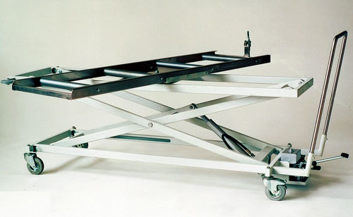 Coffin trolley - HTW 50/250-R1-M-1650-SL - KUGEL medical GmbH & Co. KG - transport / stainless steel / hydraulic