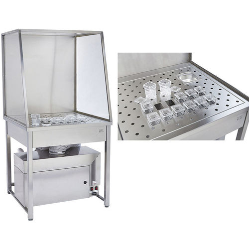 Tissue staining laboratory workstation - FT 850-AK-ULS - KUGEL medical GmbH & Co. KG - for sample preparation / compact / floor-standing