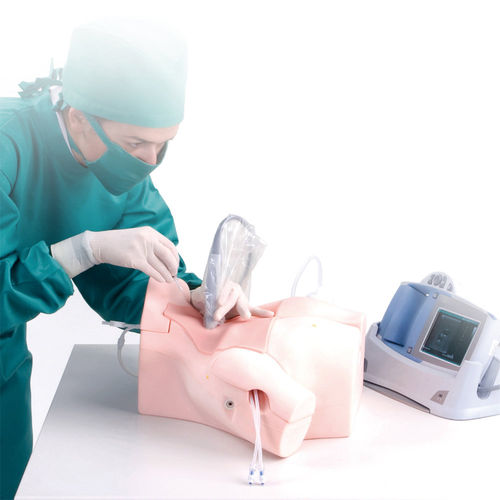 Emergency care training manikin - M93UB  - Kyoto Kagaku  - for general care / central venous catheterization / for ultrasound imaging