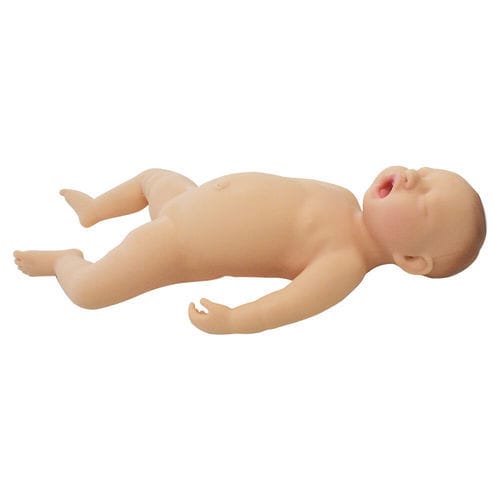 Bathing training manikin - MW87 - Kyoto Kagaku  - palpation / for teaching / newborn