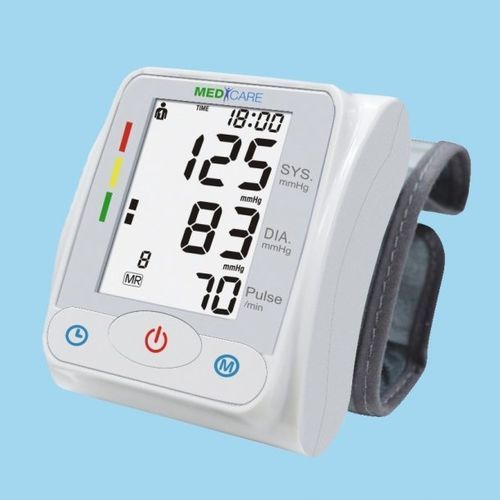 Automatic blood pressure monitor - BP 601 - L-Tac Medicare - oscillometric / wrist / with built-in cuff