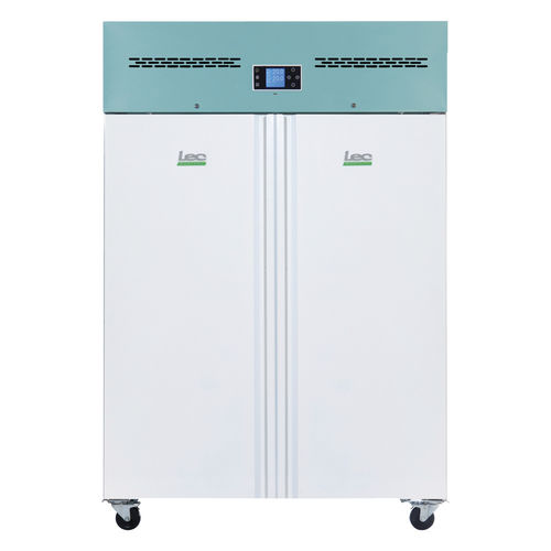 Pharmacy refrigerator - PSR1200UK - Lec Medical - cabinet / on casters / 2 doors
