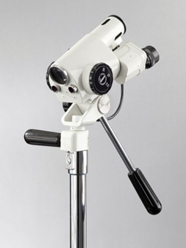 Binocular colposcope - 1D LED - Leisegang - trolley-mounted