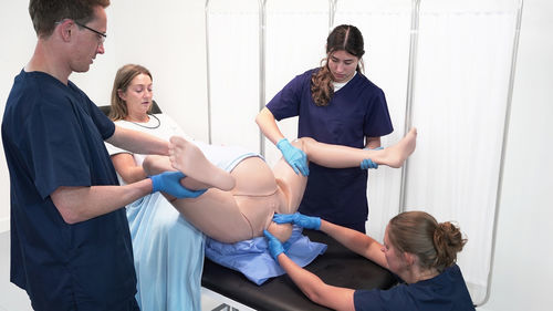 Gynecological care training manikin - Maya LST - Limbs & Things - obstetrical/gynecological / maternal/neonatal care / for obstetric care