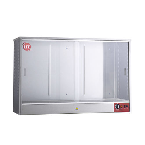 Drying cabinet - 322 series - LTE Scientific  - with shelf / with sliding door / stainless steel