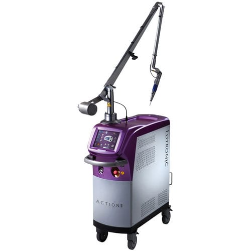 Dermatology laser - ACTION II&trade; - Lutronic - skin rejuvenation / Er:YAG /  trolley-mounted