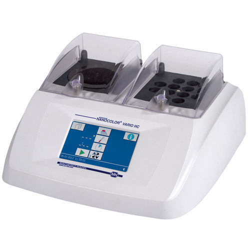 Digital block heater - NANOCOLOR VARIO HC - MACHEREY-NAGEL - cooling / benchtop / for tubes