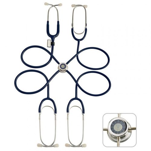 Teaching stethoscope - MDF757PT04 - MDF Instruments - dual-head / aluminum
