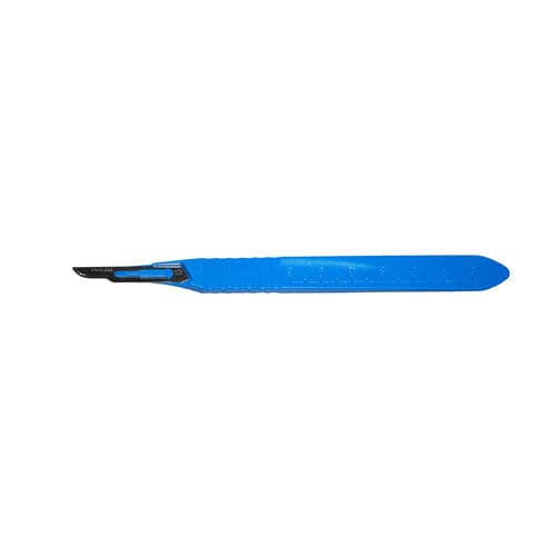 Plastic handle scalpel - 022798-11 - Medgyn Products - fixed blade / single-use