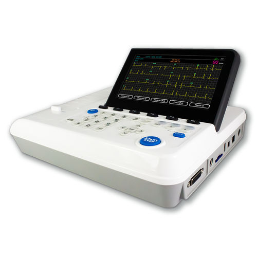 Resting electrocardiograph - E3 - Medical Econet  - 3-channel / digital / with keyboard