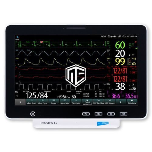 Portable patient monitor - PROview 15 - Medical Econet  - modular / ECG / SpO2