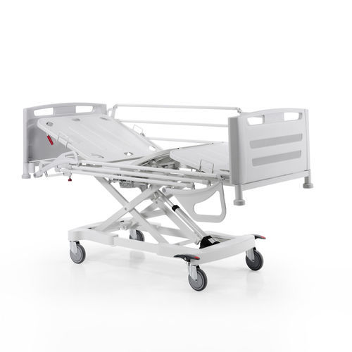 Hospital bed - Basic Care - Medical Iberica - electric / height-adjustable / on casters