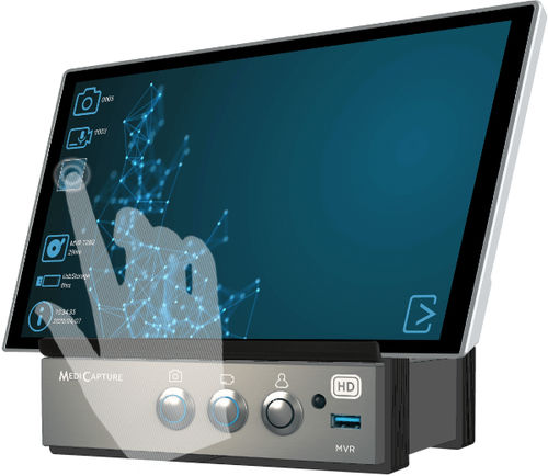 Medical video recorder - MVR TouchPro - MediCapture - USB / with touchscreen / HD