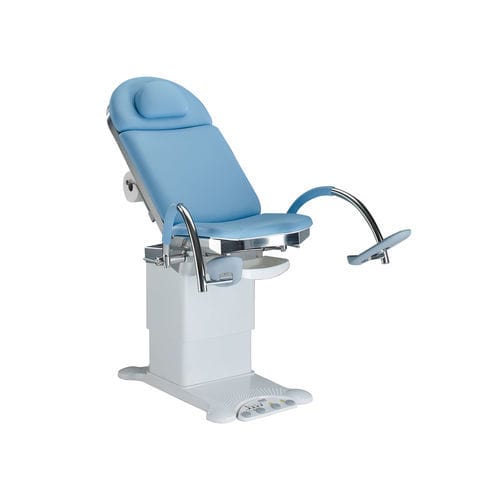 Chair footrest - 81726_2 - medifa - height-adjustable / electric / stainless steel