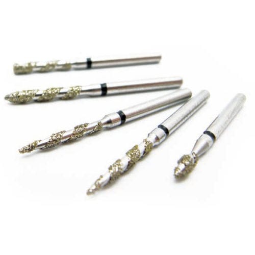 Dental burr - TURBO - MEDIN - diamond / grinding