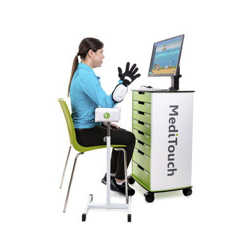 Hand mobility rehabilitation system - HandTutor™ - MediTouch - wrist ...