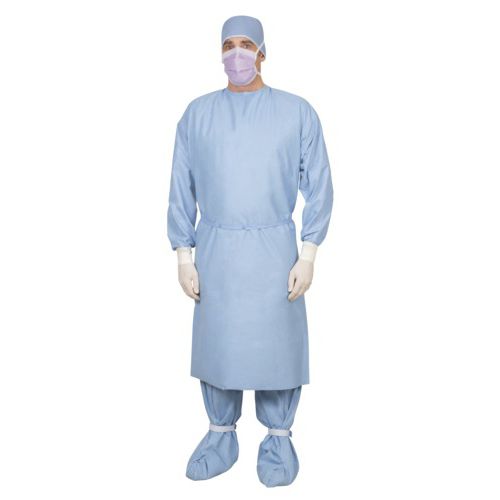 Unisex surgical gown - NONE27457 - Medline International - L / XL / polyethylene