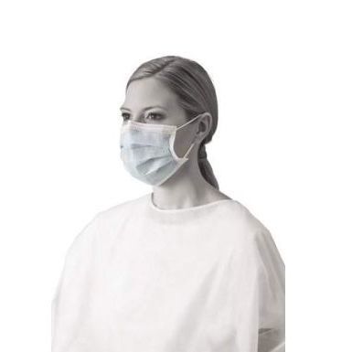 Polypropylene medical procedure mask - NONE27122 - Medline International - disposable / type II
