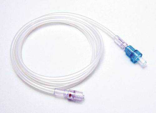 Angiography tubing - HP 150 - MEDTRON - PVC / straight / transparent