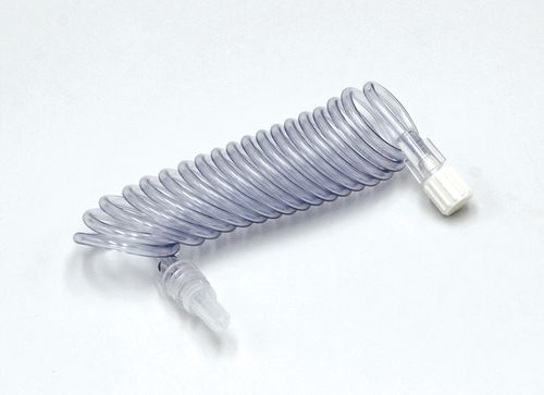 Contrast media injection tubing - 318213-000 - MEDTRON - spiral / transparent