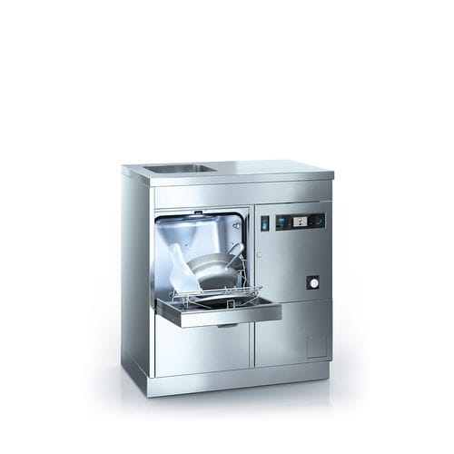 Wall-mounted bedpan washer - TopLine 40 B M2 - MEIKO - compact / recessed / automatic