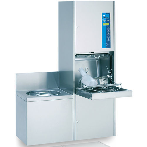 Floor-standing washer-disinfector - TopLine - MEIKO - wall-mounted / automatic / front-loading