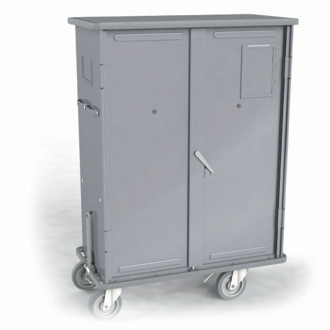 Storage cabinet - Lazio - Mercura Industries - for linen / hospital / with hinged door