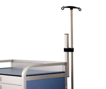 Table-mounted infusion stand - 1 282 217 - Mercura Industries - 2-hook