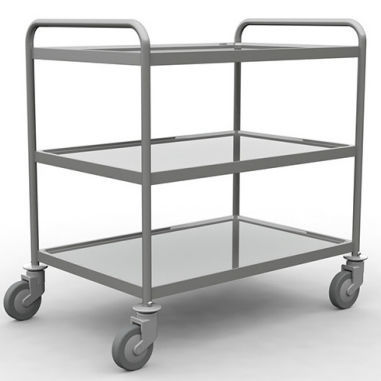 Medical trolley - 2 030 048 - Mercura Industries - for general purposes / service / stainless steel