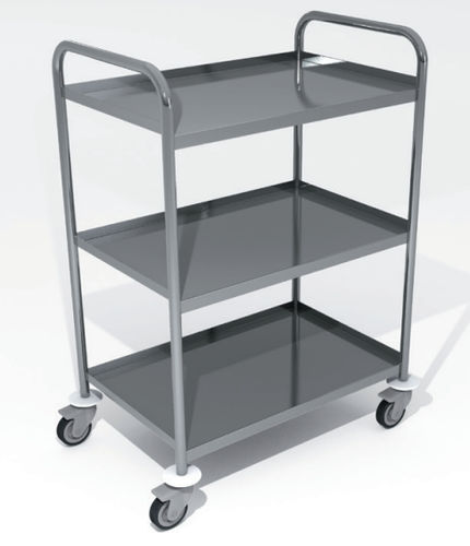 Medical trolley - 2 030 073 - Mercura Industries - for general purposes / service / stainless steel