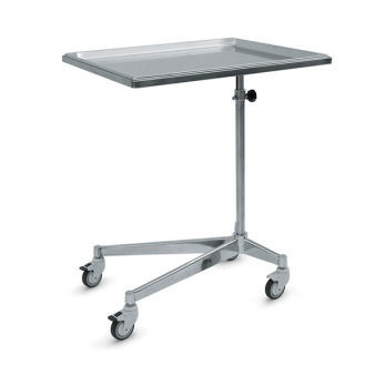 Stainless steel instrument table - 2 030 130 - Mercura Industries