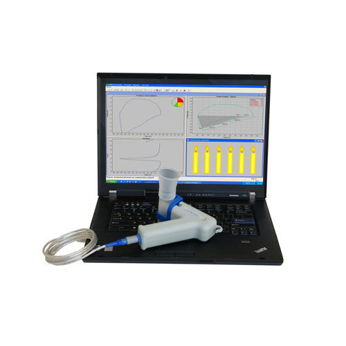 Computer-based spirometer - Lungtest Handy  - MES  - portable / with USB connection