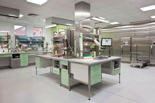 Packing workstation - 7-2 - Metallwarenfabrik Walter H. Becker  - with sink / modular / wall-mounted