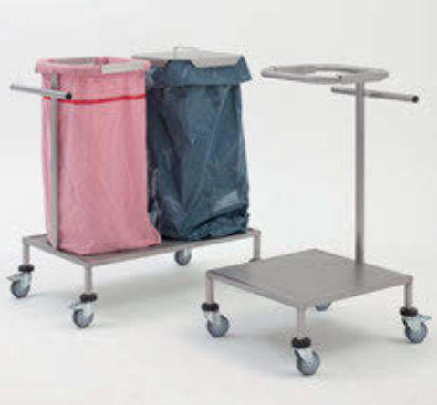 Linen trolley - 13030 series - Metallwarenfabrik Walter H. Becker 