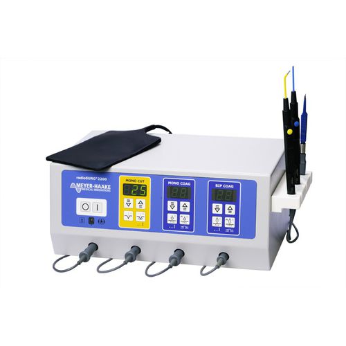 Monopolar cutting electrosurgical unit radioSURG® 2200 MeyerHaake bipolar coagulation